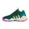 adidas Мужские кроссовки Trae Young 3 96 Olympics Green Team, темно-зеленые, золотисто-металлические, IE9301