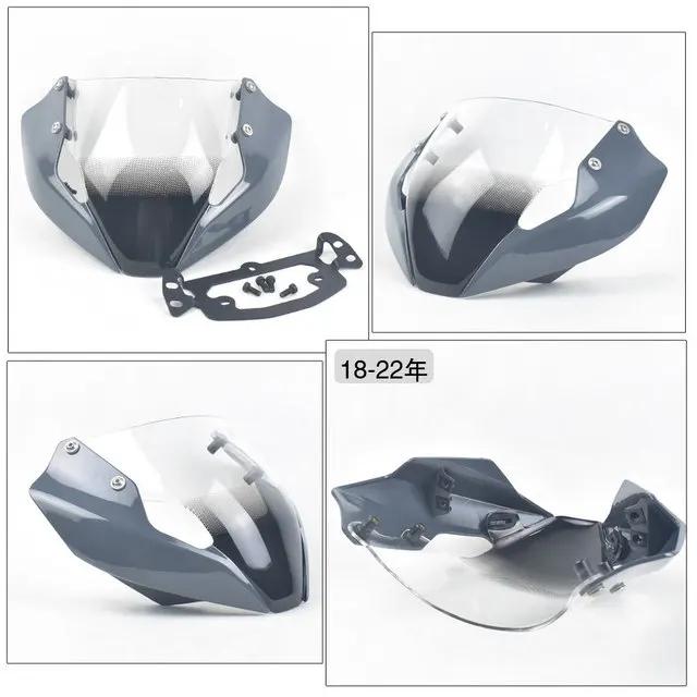 Motorbike Windshield Deflector With Bracket Mounting Screws For DUCATI MONSTER 797 821 1200S 2014-2025 Years