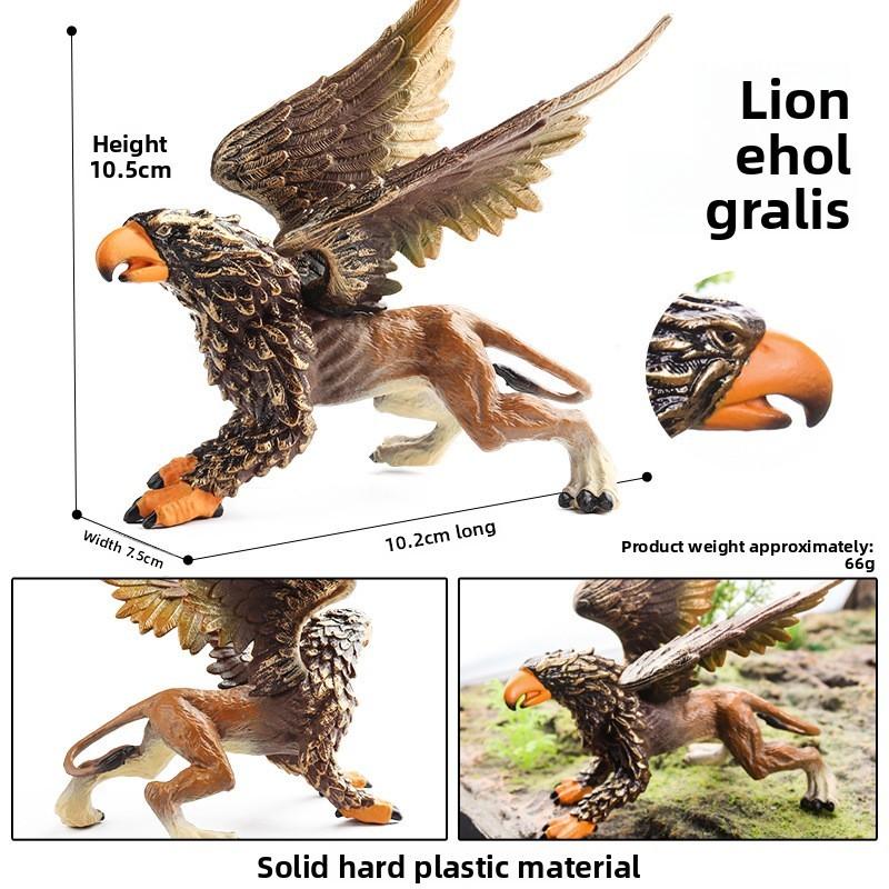 Дух Летучей Мыши Камень Бык Монстр Огнедышащий Летающий Дракон Модель Животного Для Сцены Дома с Привидениями