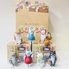Тайваньская игрушка PARTNER TOYS Овощной рынок Мяу, крученые яйца, вульгарные коты, 7 коробок, украшения