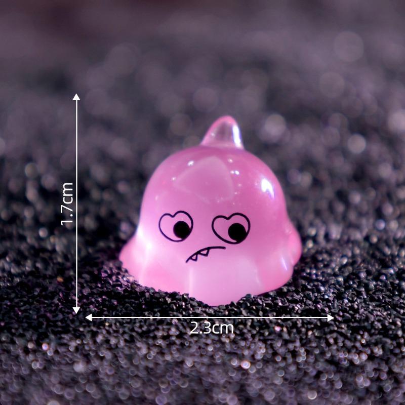 Micro-landscape Creative Glow-in-the-dark Little Monster Cute Particle Decorative Accessories Mini Halloween Ornaments