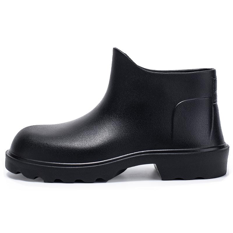 Женские модные индивидуальные ПВХ водонепроницаемые короткие резиновые сапоги для осени и лета