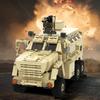 MOC Военная Техника Серия Кирпичи BAE Systems Caiman w. CROWS Танк Защищенный от мин и засад Строительные Блоки Игрушки