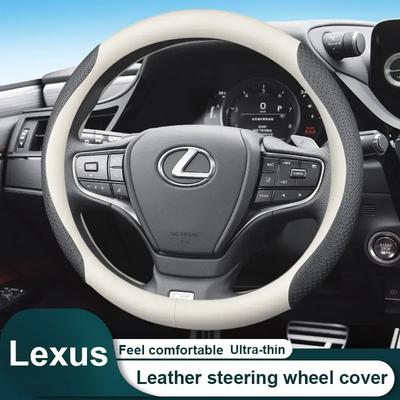 Кожаная накладка на руль автомобиля с текстурой под карбон Для Lexus NX ES UX US RC LX GX RX 200 250H 350H LS 450H 260H 300H UX200