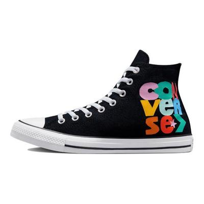Кроссовки унисекс Chuck Taylor All Star High Happy Faces Black White Light-Dew 172864C