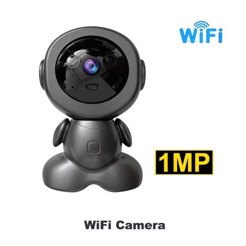Mini WiFi IP Camera Wireless Indoor Robot Baby Monitor Two Way Audio Motion Detection Video Camara V380 CCTV Security Protection