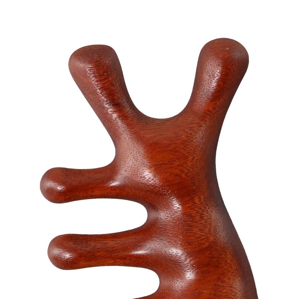 SPA Gift Nose Scraper Meridian Scrapping Wood Comb Scalp Massage Tool Hair Comb Wooden Massage Comb