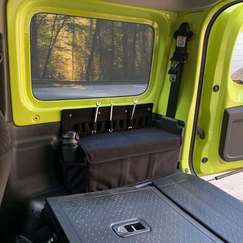 Боковая сумка для хранения в багажнике автомобиля, органайзер для Suzuki Jimny 2019 2020 2021 2022 2023 2024, аксессуары для салона автомобиля