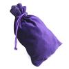 Бархатный мешочек для Таро, сумка для хранения на шнурке, для игральных карт, ювелирных изделий, монет, аксессуаров, фиолетовый
