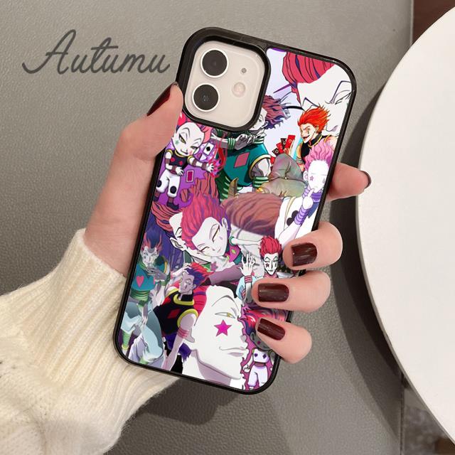 Чехол для телефона Hunter X HUNTER Hisoka с игральными картами для iPhone 11 12 13 14 Pro Max mini XR XS SE 2020 6 7 8 Plus Galaxy S21 S22