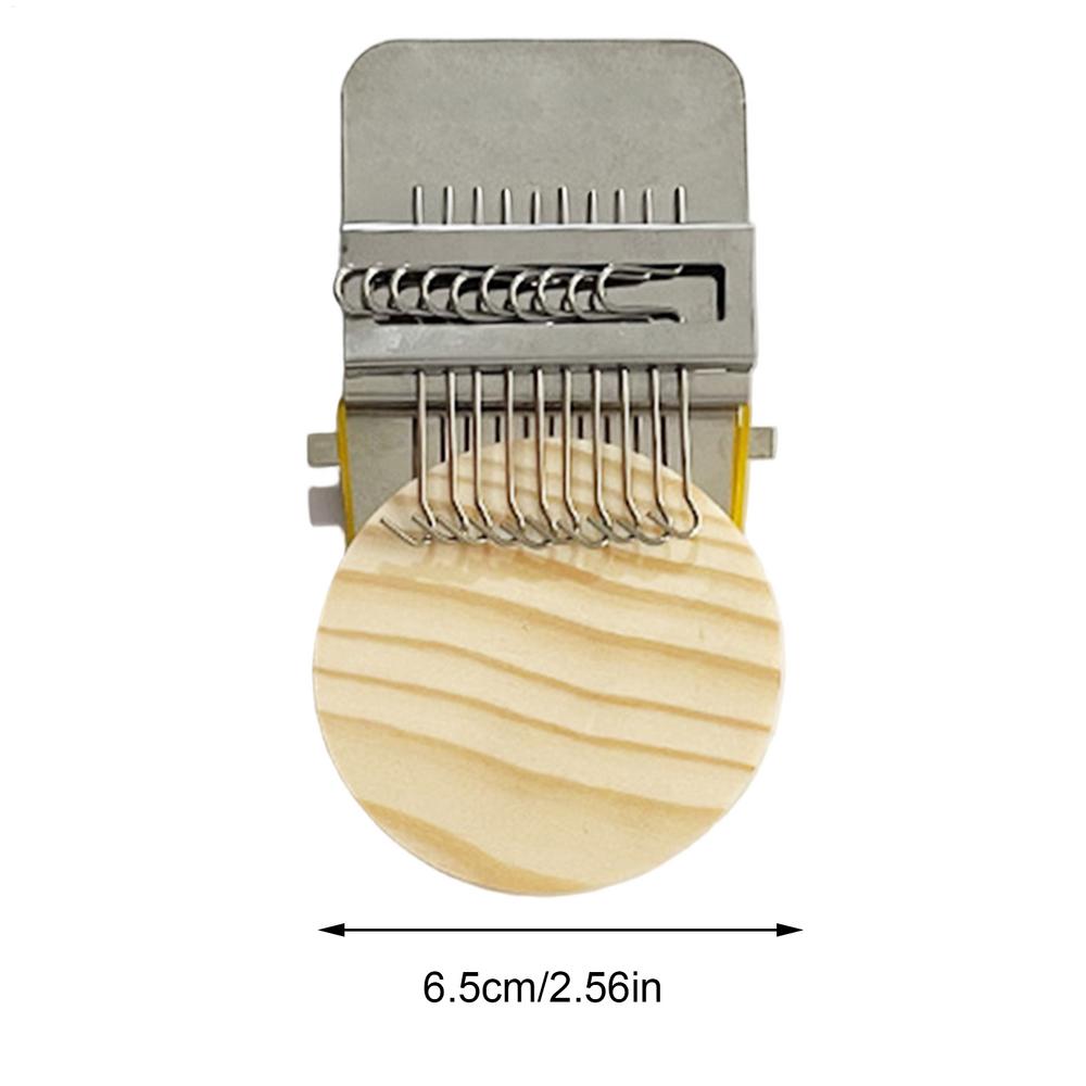 KnitPatchs Kit Portable Darning Loom For Beginners Kit For Holes Repair On Socks Clothes Tool Set Quickly Sewing Repair 28 Hooks