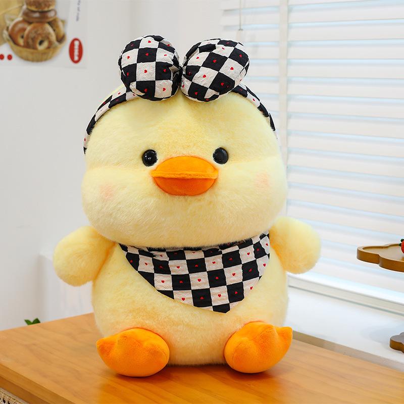 Kawaii Big Yellow Duck Мини плюшевые куклы игрушка Милые мягкие мультяшные игрушки для животных Подарки на день рождения для детей Дети Девочка