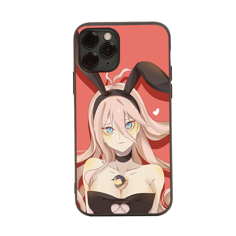 Чехол WD18 Girl AnimeBlack Sofe для Xiaomi Poco X6 X4 M5 M6 F5 F6 C65 C55 C50 C51 C40 Pro Redmi 14C A3X 13C 12C 11T 10A 9C Note 7 6 8A Plus