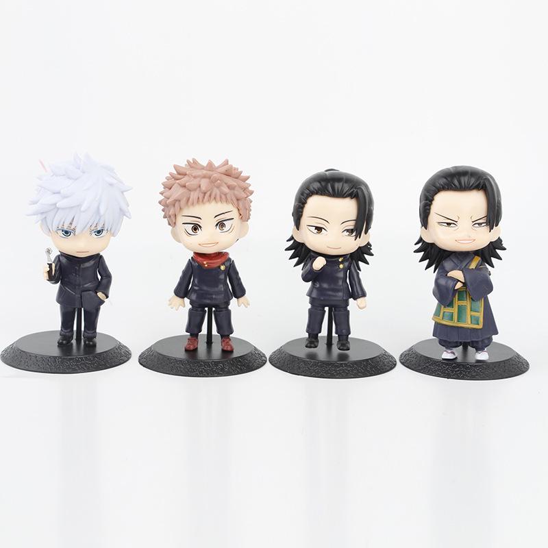 12 Фигурок Jujutsu Kaisen: Аниме-игрушки Юдзи Итадори и Сатору Годжо для игровых автоматов и в качестве украшений