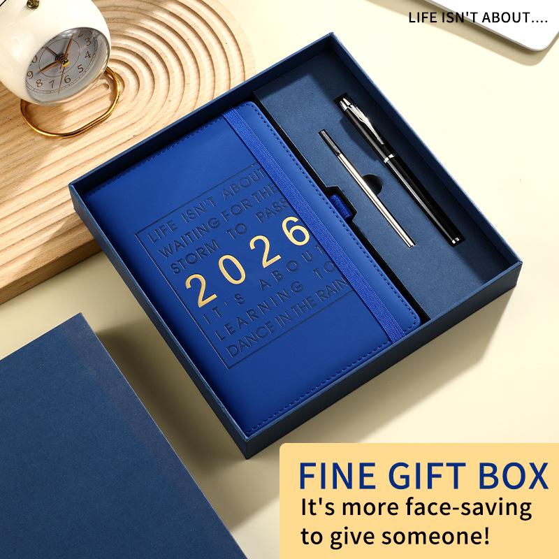 2026 English-Spanish Cross-Border Daily Planner & Self-Discipline Notebook