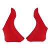 Bicycle Brake Shift Lever Covers Red/Black Color Brake Shift Lever Hoods Suitable for ST-5600/5601