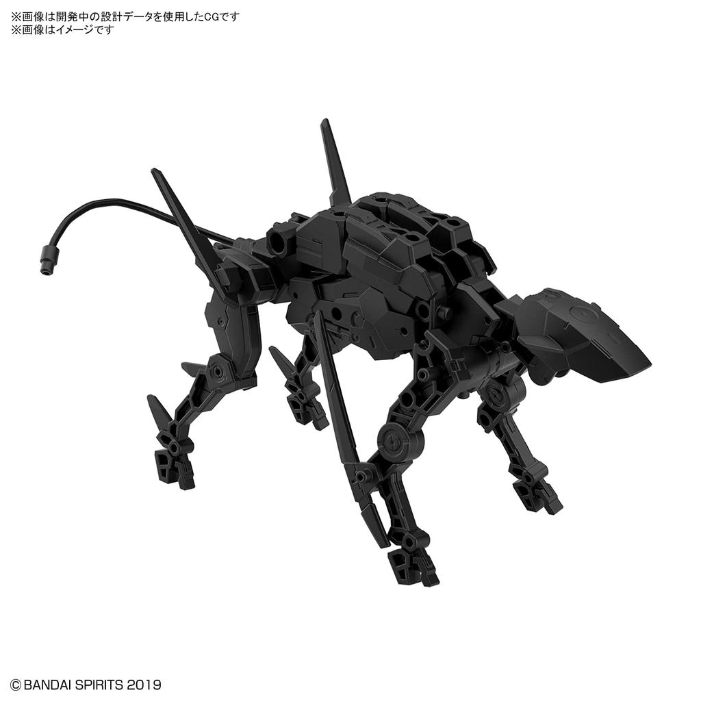 BANDAI SPIRITS 30MM 1/144 Exa Vehicle (Dog Mecha Ver.) 1/144 Scale Color-coded Plastic Model