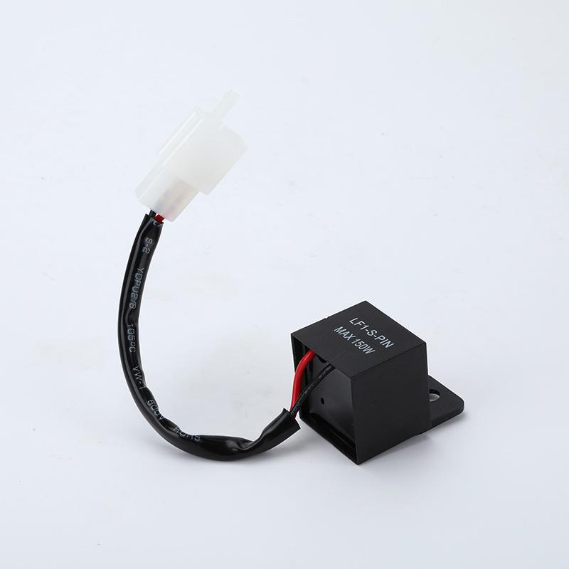 12V LED Flasher Relay for Cars & Motorcycles, 150W Two-Pin with Wire