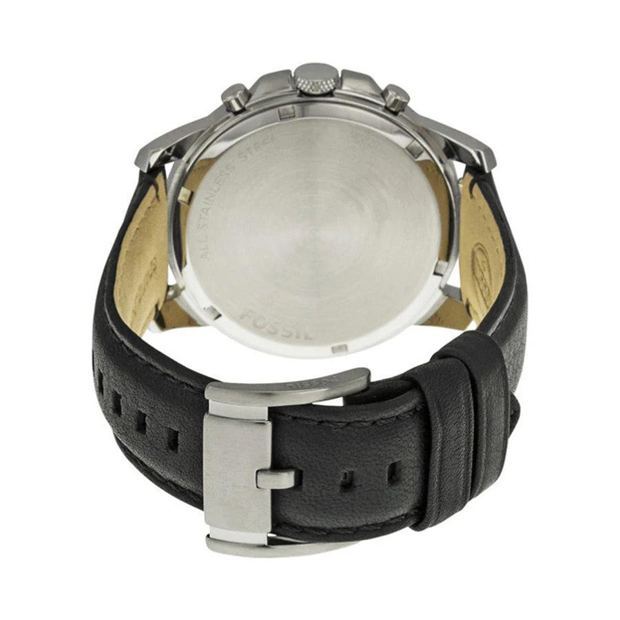 Fossil Мужские часы-хронограф - Кожаный ремешок, Три циферблата, Повседневный деловой стиль, Для ежедневной носки FS4990