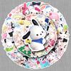 50 шт. 3D наклеек Sanrio в стиле граффити - Милые мультяшные украшения с Куроми для бутылок с водой и телефонов
