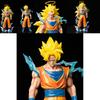Eye-catching Dragon Ball Z Super Saiyan 3 Goku Collectible Model With Radiant Aura