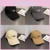 Embroidered Letter Baseball Cap Female Wide Brim Breathable Fabric Use Daily