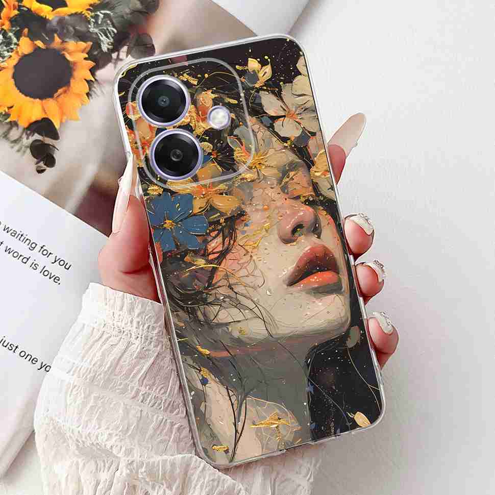 Для Oppo A3 4G CPH2669 Чехол Популярный Расписной Мягкий Силиконовый Чехол для Телефона Для Oppo A3X A3 X 5G CPH2681 Задняя Крышка Корпус