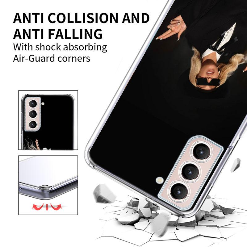 Чехол для телефона с ковбоем Бейонсе для Samsung Galaxy S25 Edge S24 S23 FE S21 S20 S10 Plus S22 S26 Ultra Чехол Прозрачные чехлы ТПУ Колпачок