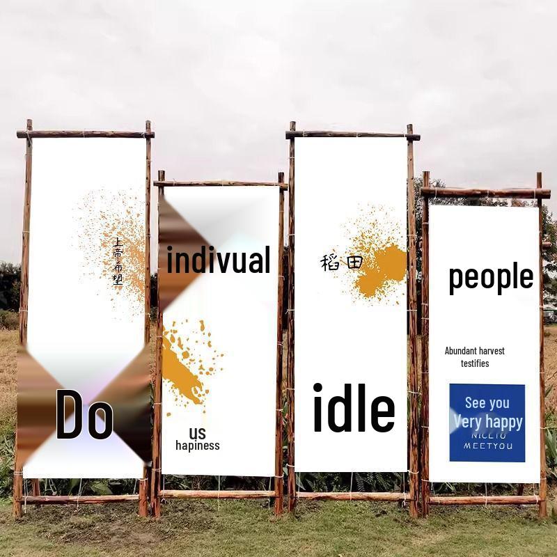 Outdoor Camping Red Check Picnic Backdrop & Atmosphere Decoration