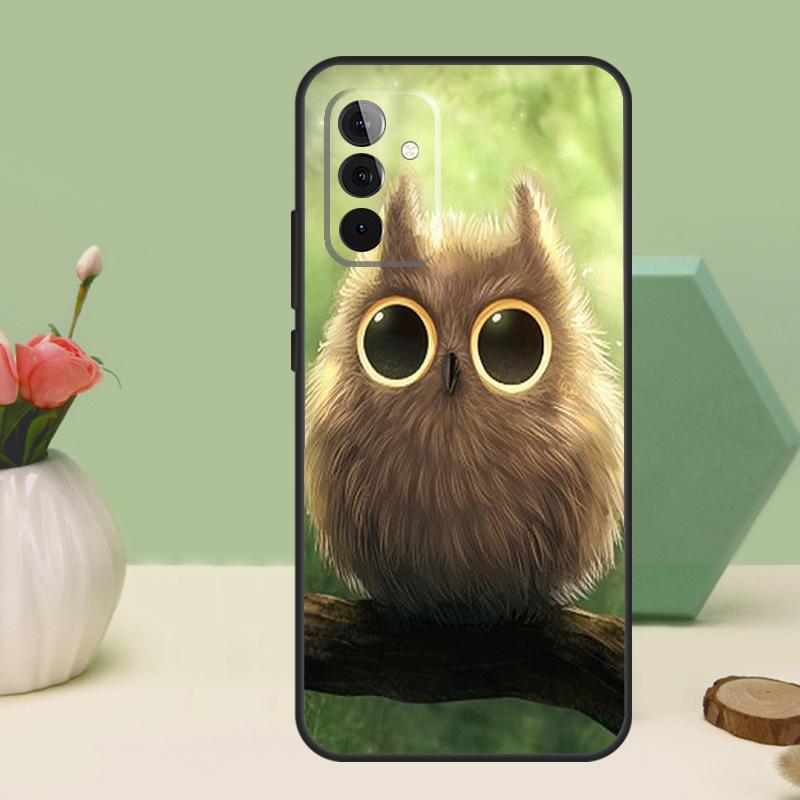 Baby Cute Owl For Samsung Galaxy A36 A56 A54 A34 A14 A06 A16 A26 A12 A32 A52 A13 A33 A53 A15 A35 A55 Case