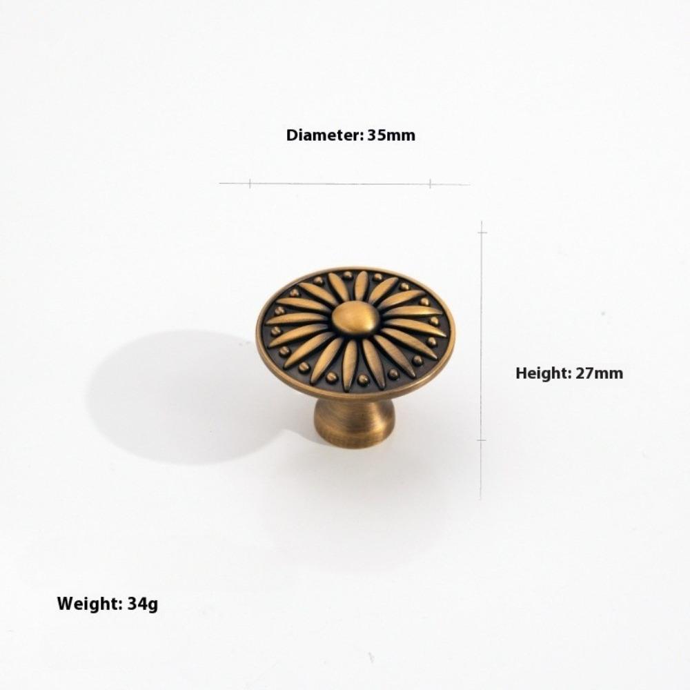 1 шт. винтажная ручка для шкафа, многоразмерная дверная ручка, антикварная ручка для ящика, мебельный аксессуар