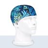 Шапочка для плавания Дышащая ткань Изысканный узор Высокоэластичная Быстросохнущая Устойчивая к разрывам Защитная Полиэстер Унисекс Принт Шапочка для плавания Спортивная