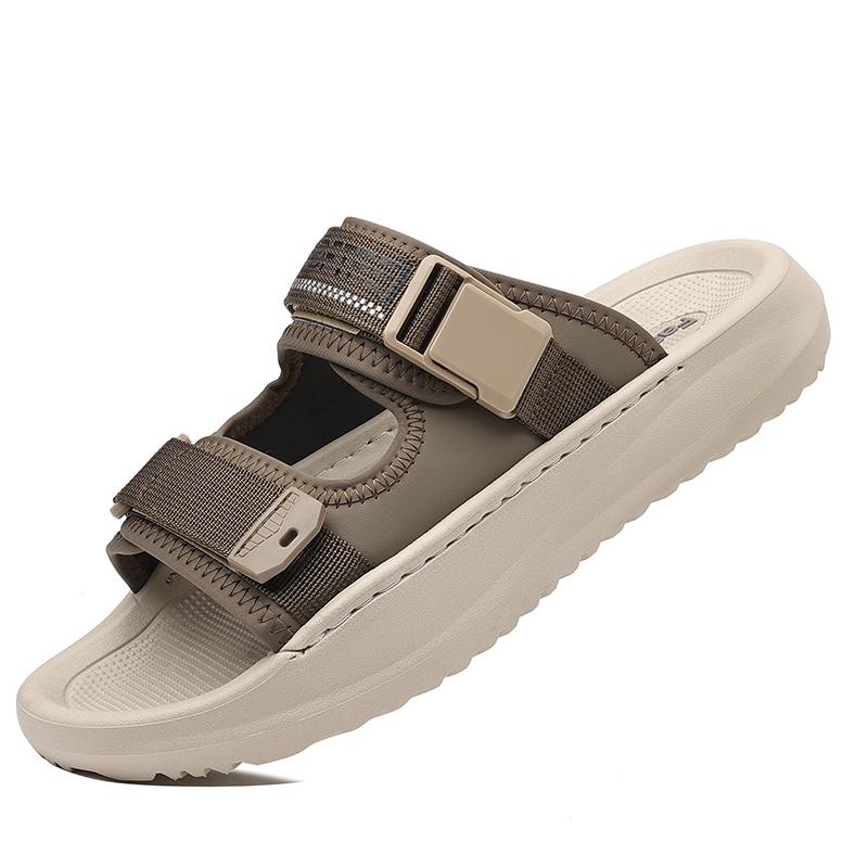 Модные пляжные повседневные мужские шлепанцы Удобный и модный дизайн Уличная ходьба Повседневная воздухопроницаемость Молодежная обувь Трендовая Новинка