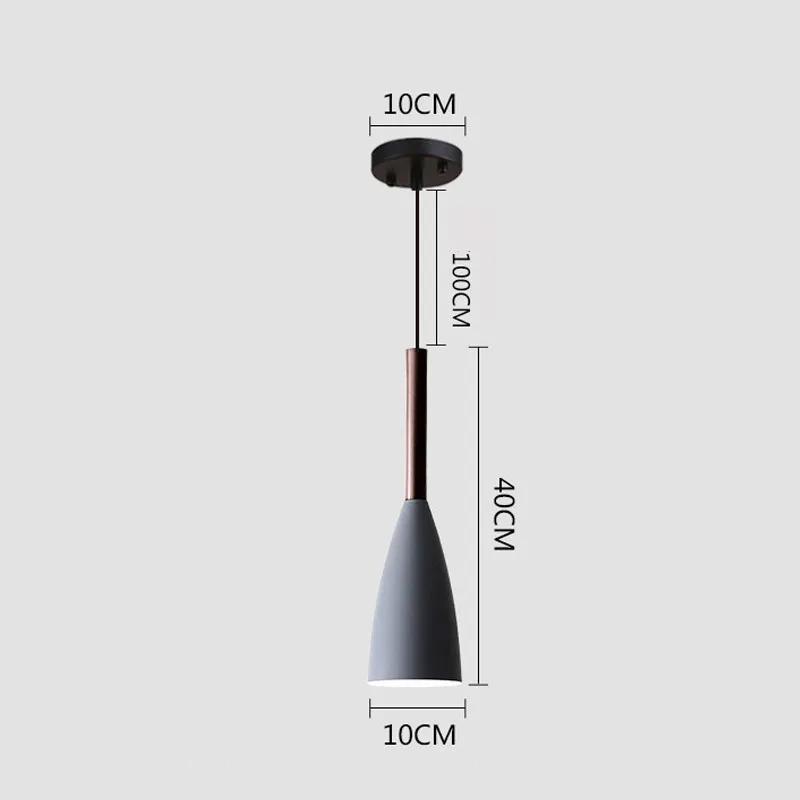 Nordic Minimalist Pendant Light Modern Hanging Lamp Dining Table Kitchen Island Lighting Fixture Dining Room Hoom Decoration