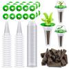 80/200PCS Seed Growing Kit Root Starter Hydroponic Soilless Cultivation Seedling Sponge Agricultural Nursery Growing System