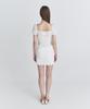Not Your Rose Scarlet Mini Skirt (Ivory)