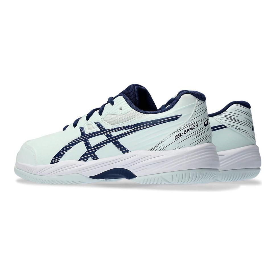 Asics Gel Game 9 GS Pale Mint Blue Expanse Kids Sneakers Green 1044A052-300