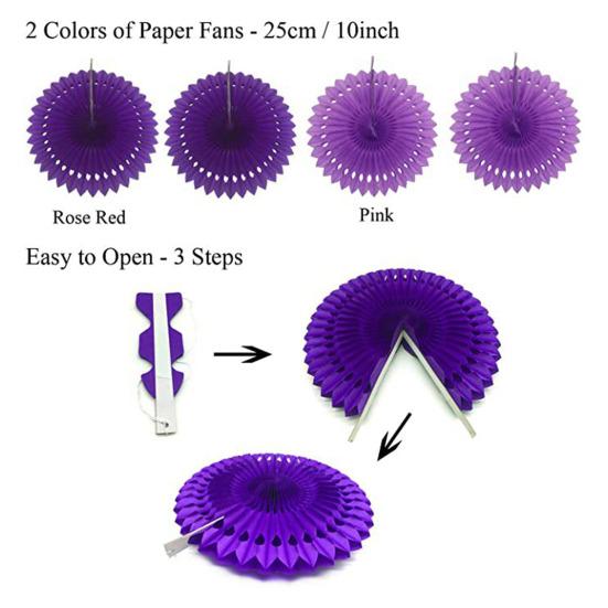 Набор украшений для вечеринки, красочные бумажные цветы, вееры, помпоны, баннеры, карнавал, день рождения, праздник, фиеста, украшения