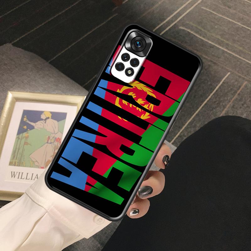 Eritrea Flag Funda For Xiaomi Redmi Note 14 13 Pro 9 10 11 12 Pro 10S 11S 12S Redmi 14C 13C 10C 12C Case