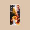 Вечное Лето Алиса Прозрачный Чехол для Мобильного Телефона для Samsung Galaxy S25 S24 S23 S22 S21Plus FE Ultra Цветной Чехол