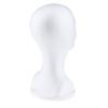 Female Foam Mannequin Head Model Hat Wig Display Stand White Haircut Salon