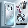 For Magsafe Matte Frosted Case Honor Magic 7 Pro Shockproof Lens Protection Cover Magnetic Cases for Honor Magic 6 Pro 7Pro