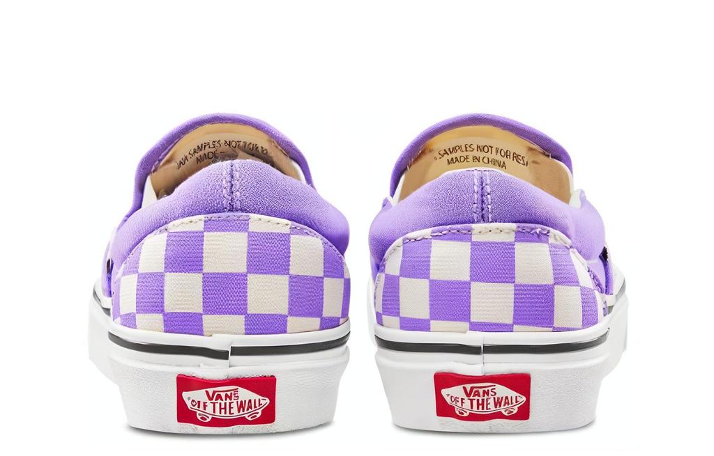 Vans Классические слипоны 'Checkerboard Violet Tulip' Женские VN0A38F7VLX
