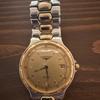 Б/у кварцевые часы LONGINES Conquest золото серебро комбинация дата
