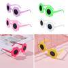 New Multicolor Pet Look Sunglasses Sun Flower Shaped Toys Glasses Doll Eyeglasses