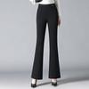 Women's Spring Slim Fit High Waist Flare Pants - Versatile and Casual