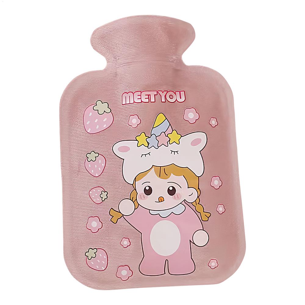 250 мл Грелка для горячей воды Милая грелка Зимняя грелка для рук и ног Грелка для горячей воды для менструальных болей Облегчение боли в шее и плечах