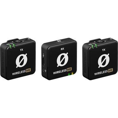 Микрофоны RODE Wireless Me Двойная беспроводная микрофонная система Черный WIMEDUAL