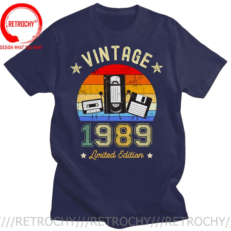 Vintage Limited Edition Best Of 1989 Cassette T Shirt Original Made In 1989 Tshirt Birthday Gifts Retro Born in 1989 Tee Shirt