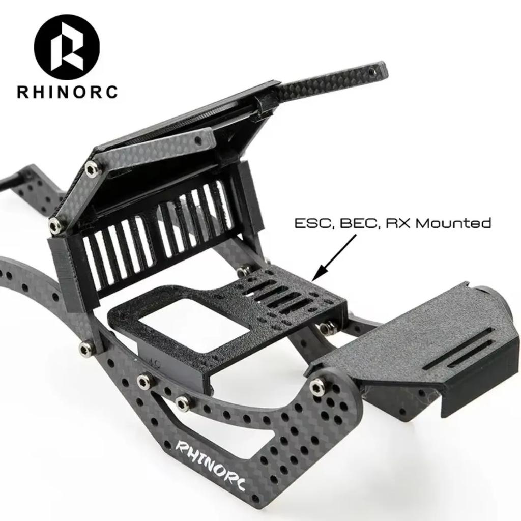 Шасси RhinoRC W1 317мм 1/10 Шафтиный Кроулерный Риг Комплект